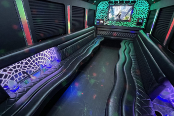 Edison Limo Bus Interior