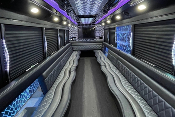 Edison Party Bus Interior