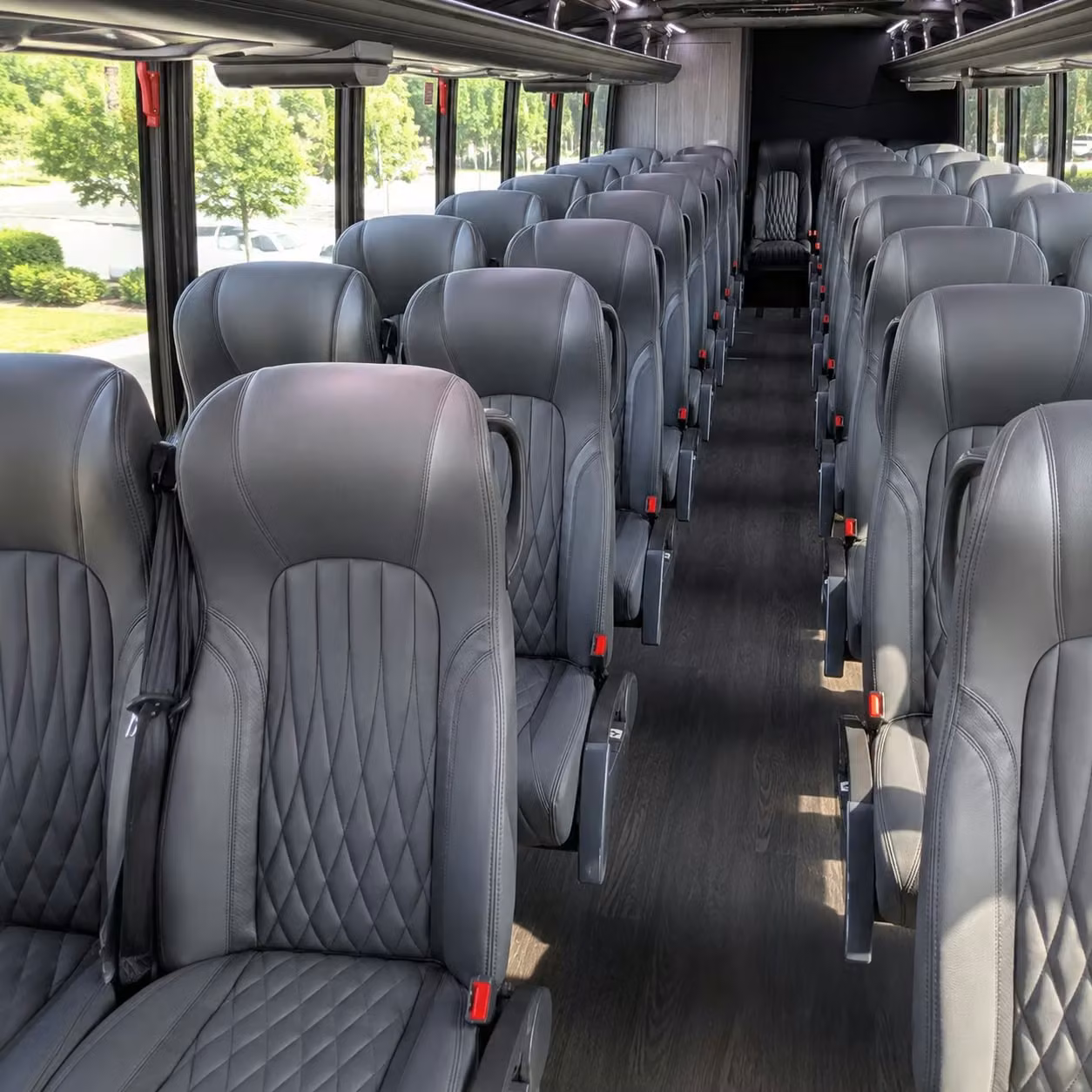 35 passenger minibus interior