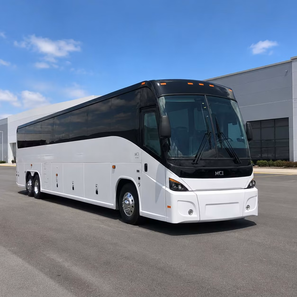 56 passenger charter bus