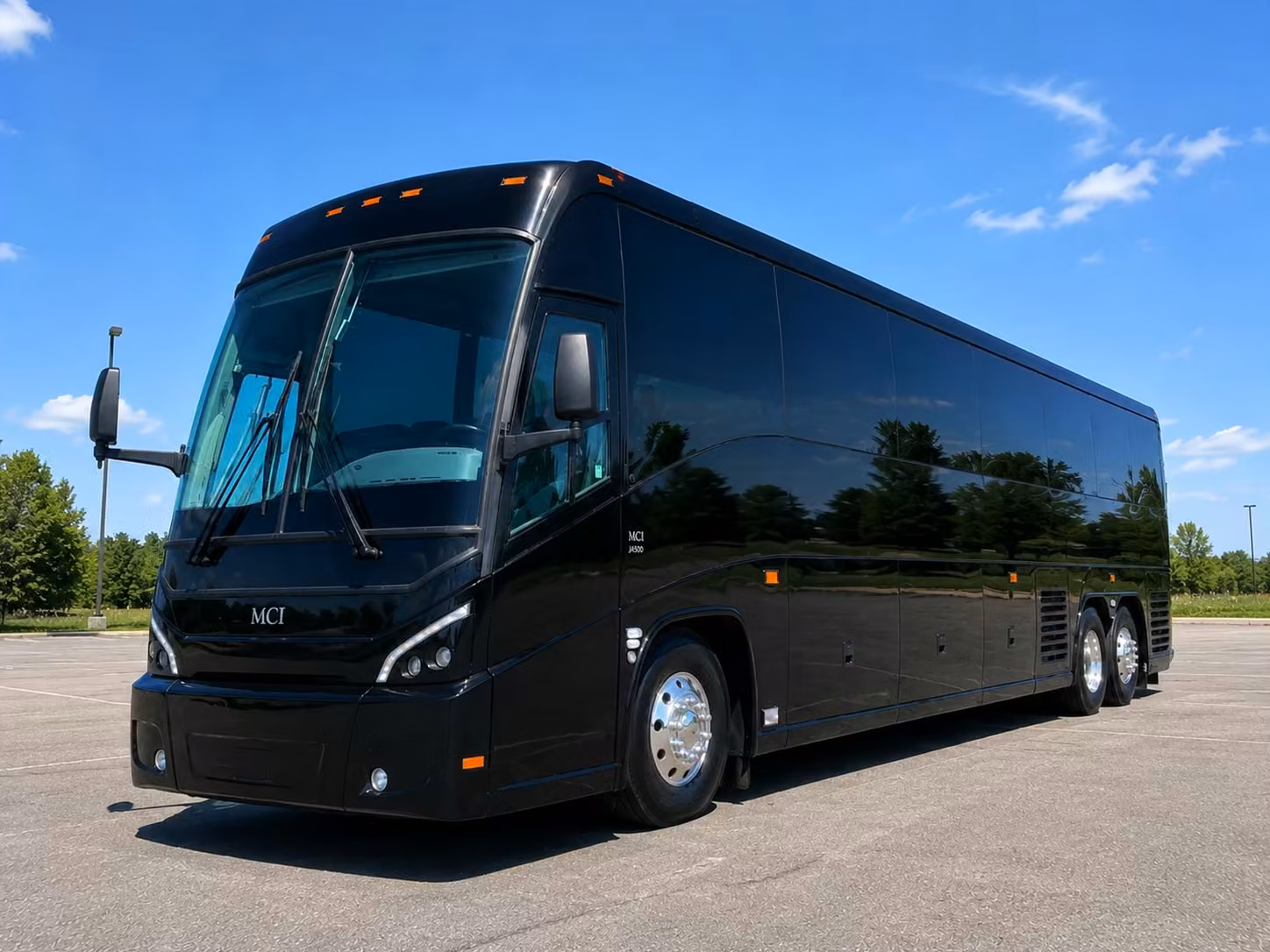 charter bus rentals for large edison prom groups and school coordinated transportation
