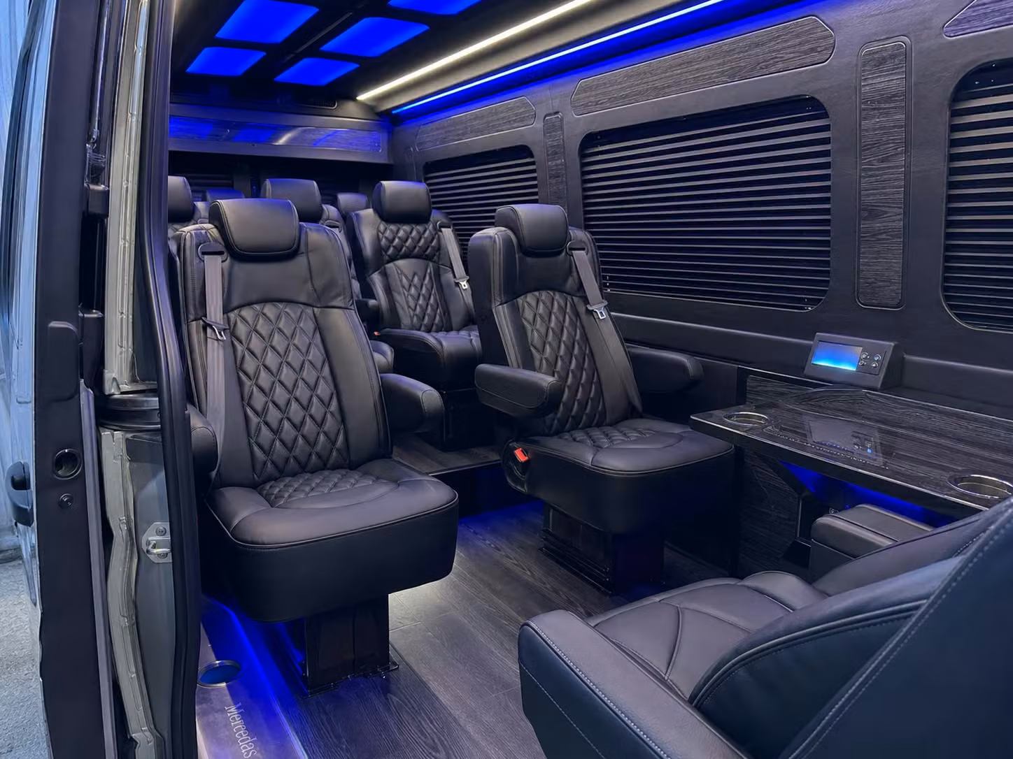 sprinter van transportation for groups and events across edison