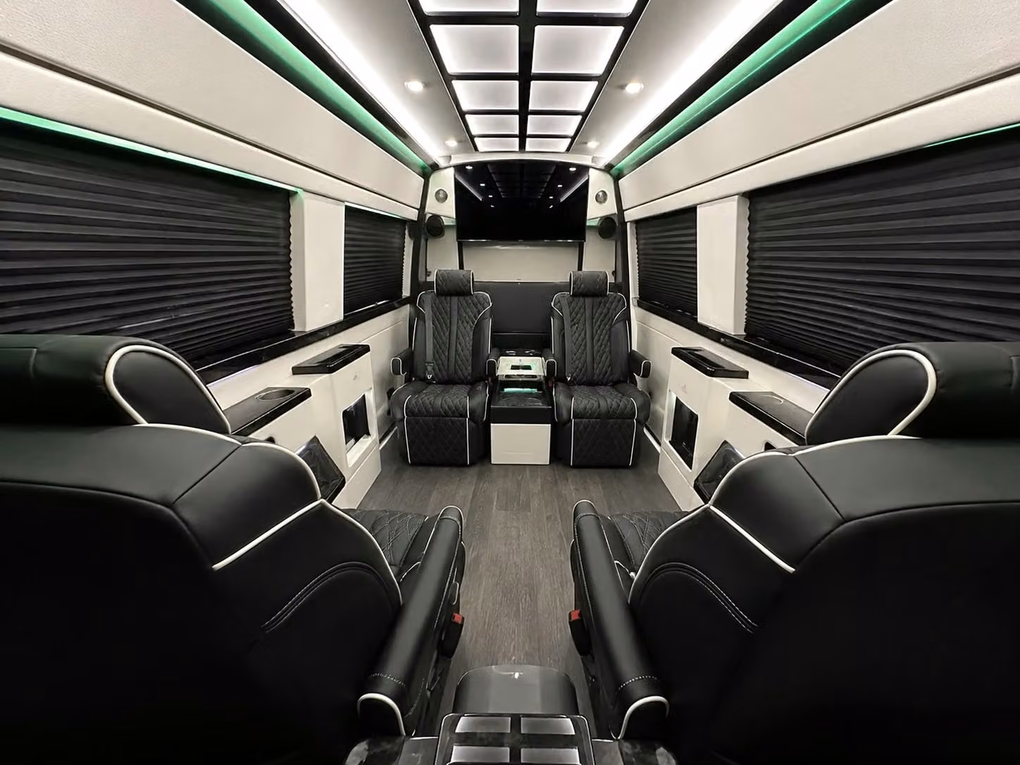 sprinter van with driver interior
