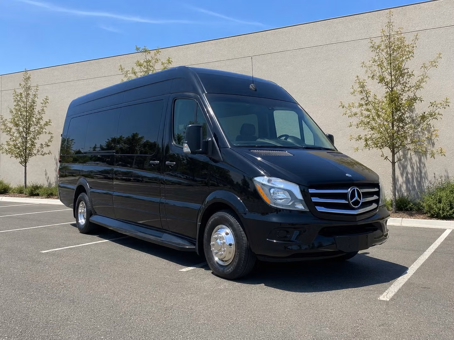 sprinter van with driver